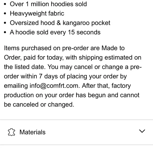 New COMFRT  Hoodie and Sweatpants Set - Picture 6 of 9